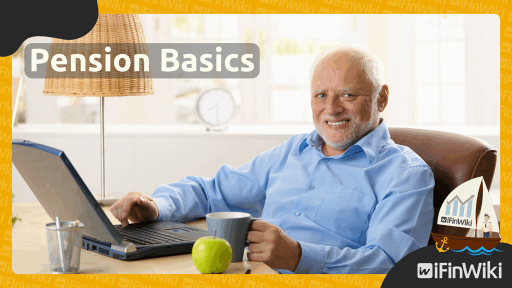 Pension Basics: A pensioner reviewing and understanding his pensions